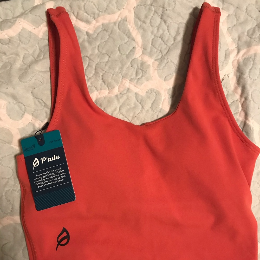 PTula Crop Top with built in bra